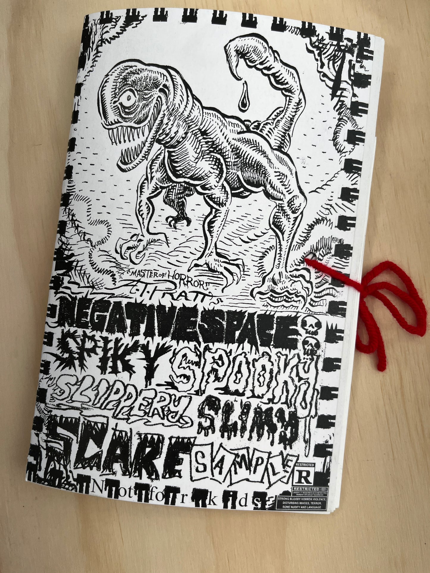 Negative Space: Spiky Spooky Slippery Slimy Scare Sampler