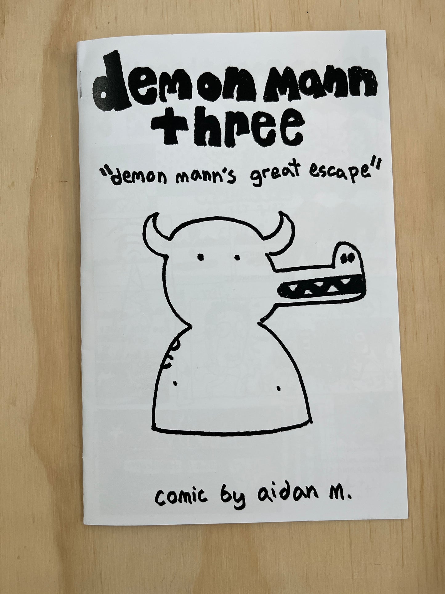 Demon Mann Three: Demon Mann's Great Escape