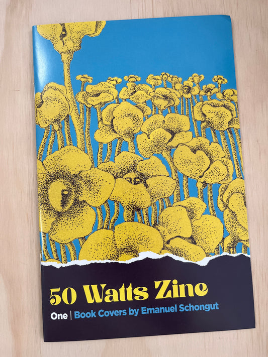 50 Watts Zine n.1 - Book Covers by Emanuel Schongut