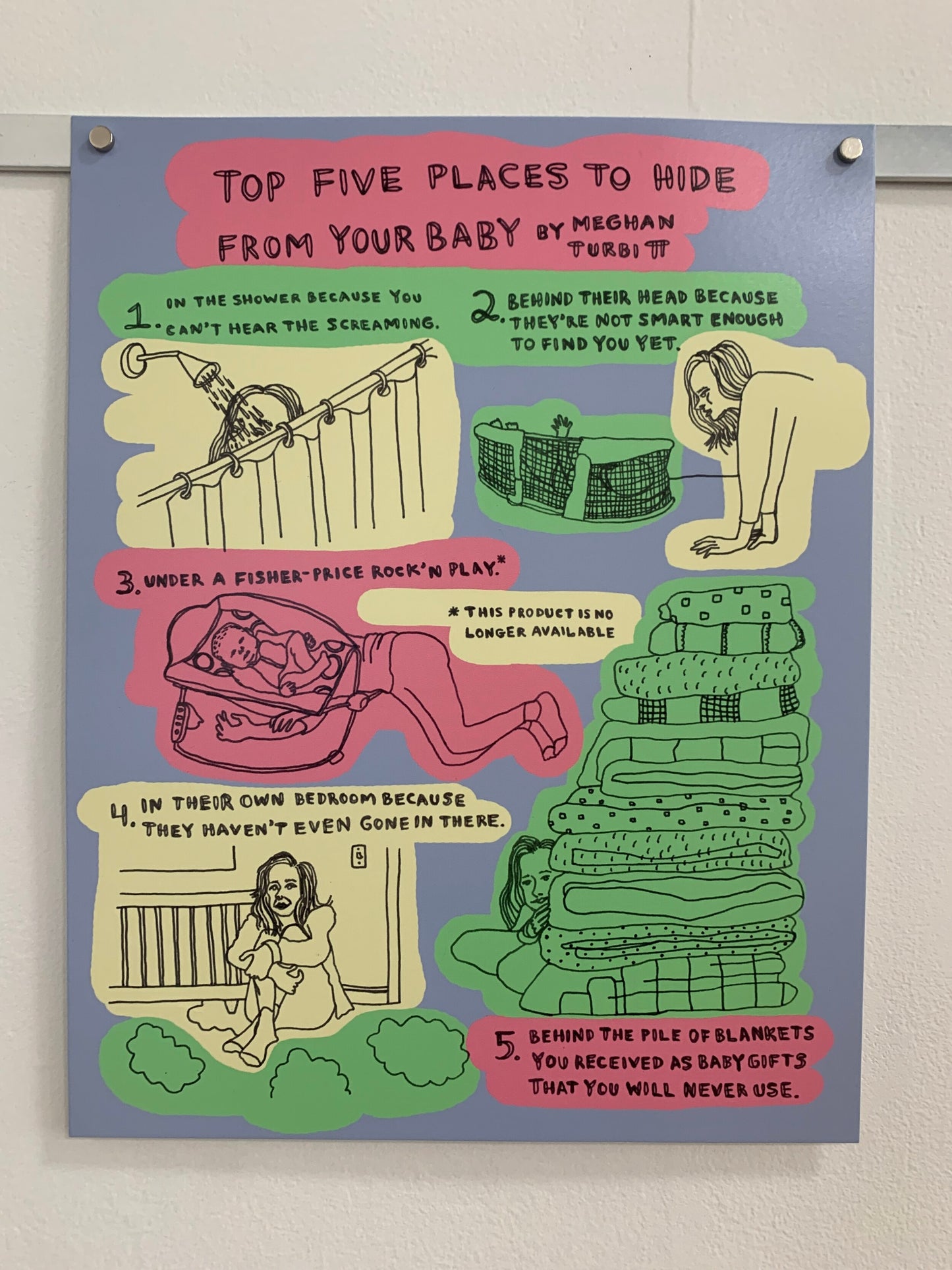 Top 5 Places to Hide by Meghan Turbitt