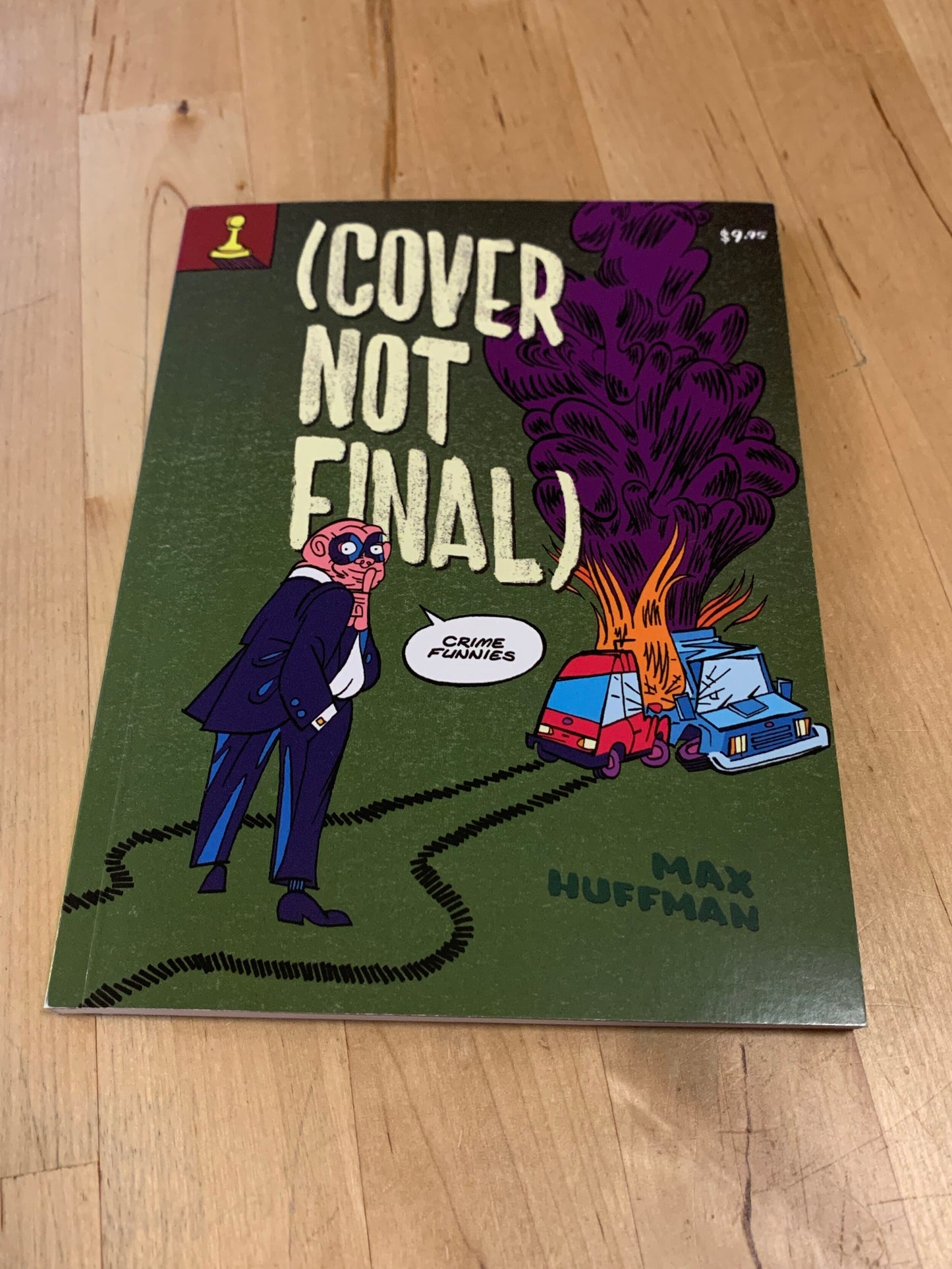 Cover Not Final: Crime Funnies