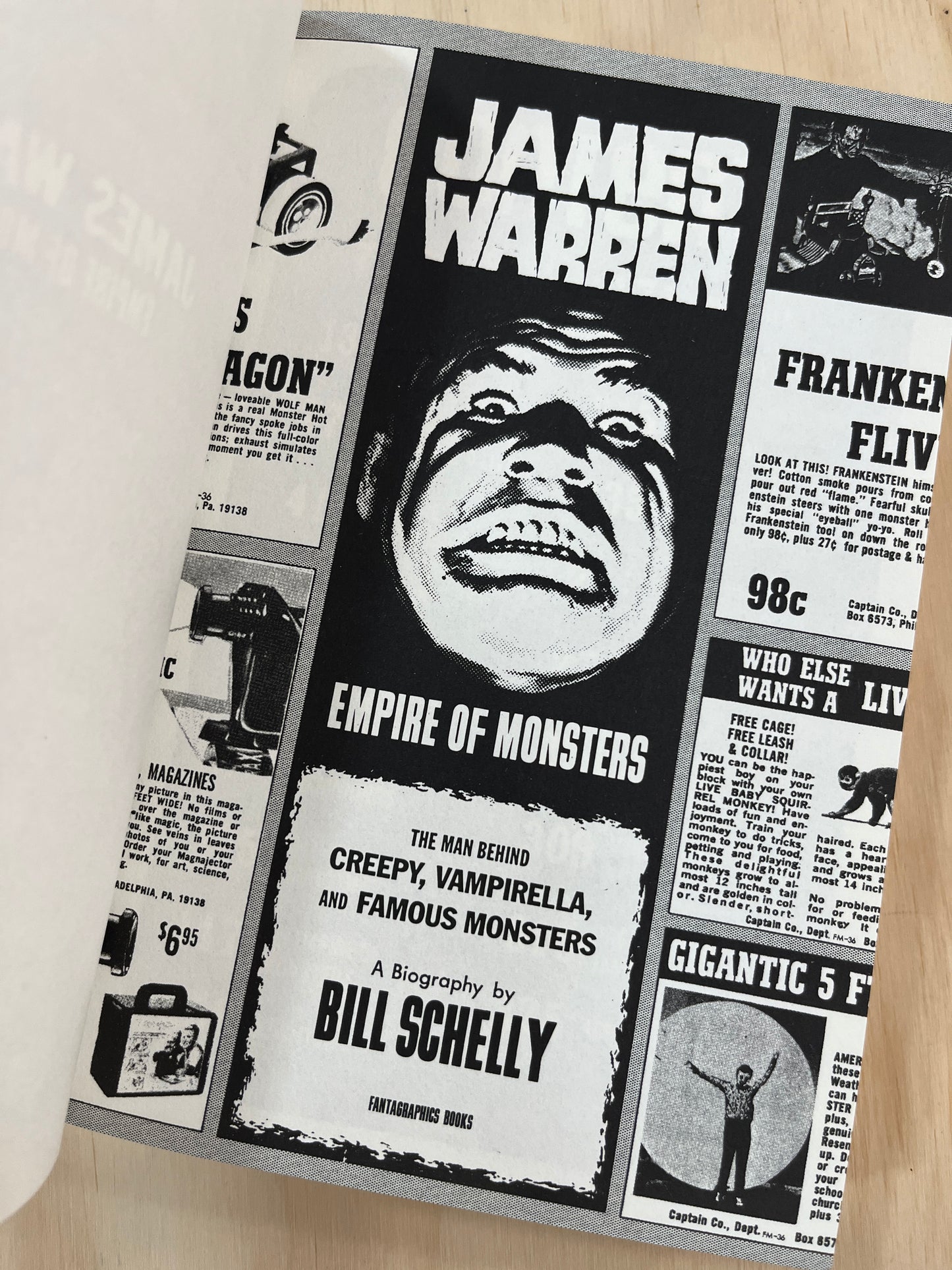 James Warren, Empire of Monsters: The Man Behind Creepy, Vampirella, and Famous Monsters